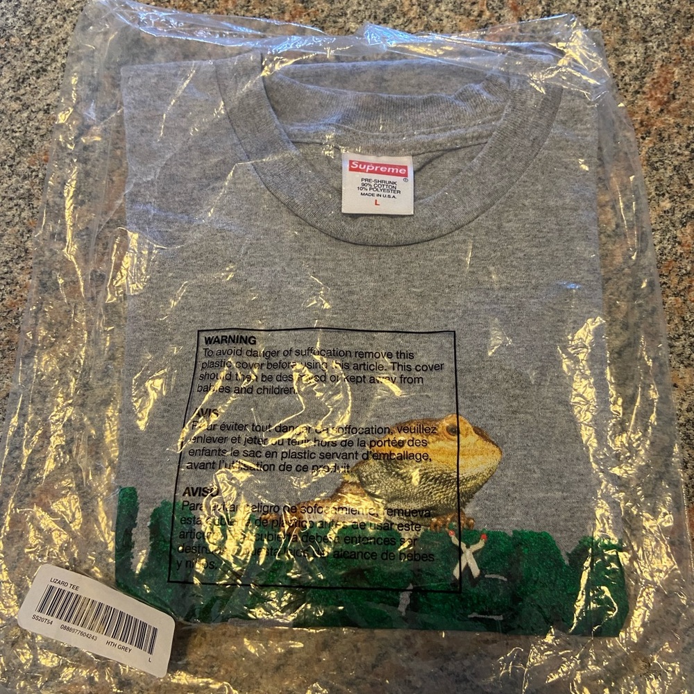 Supreme Lizard T shirt